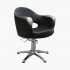 Fauteuil de coiffure noir Art Eurostil