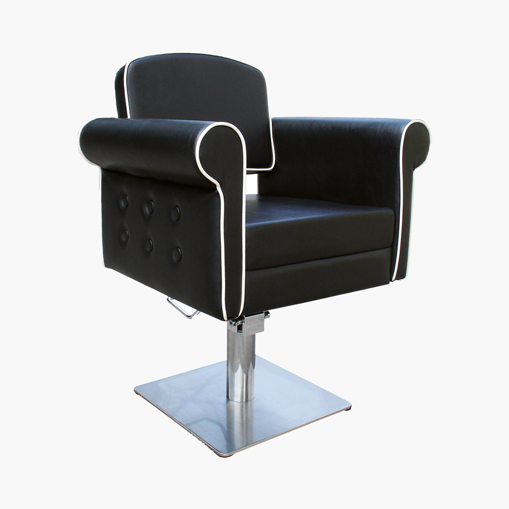 Fauteuil de coiffure noir Style Eurostil Fauteuil de coiffure noir Style Eurostil