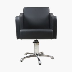 Fauteuil de coiffure noir Kurva Eurostil