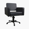 Fauteuil de coiffure noir Kvadrat Eurostil
