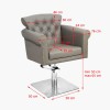 Fauteuil de coiffure gris Berlin Gabbiano Fauteuil de coiffure gris Berlin Gabbiano