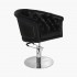 Fauteuil de coiffure noir London Gabbiano
