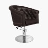 Fauteuil de coiffure marron London Gabbiano Fauteuil de coiffure marron London Gabbiano