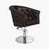 Fauteuil de coiffure marron London Gabbiano