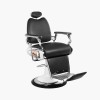 Fauteuil de barbier noir Moto Style Gabbiano