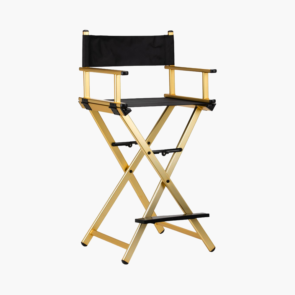 Chaise de maquillage aluminium Gold Qainzo Chaise de maquillage aluminium Gold Qainzo
