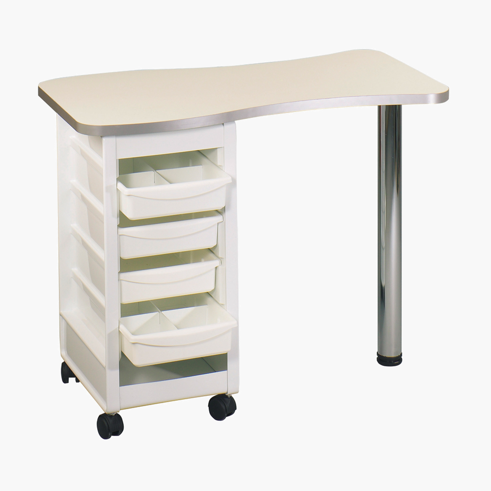 Table manucure 1 colonne sans aspiration Jacques Seban