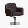 Fauteuil de coiffure marron Hamburg Gabbiano