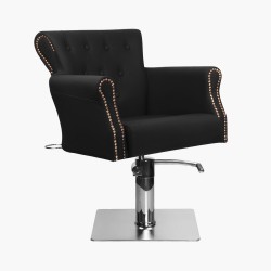Fauteuil de coiffure noir 8541 Hair System
