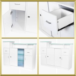 Caisse d'accueil blanc bois Q-0333 Gabbiano Caisse d'accueil blanc bois Q-0333 Gabbiano