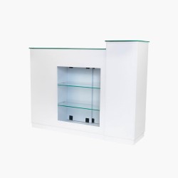 Caisse d'accueil blanc bois Q-0333 Gabbiano