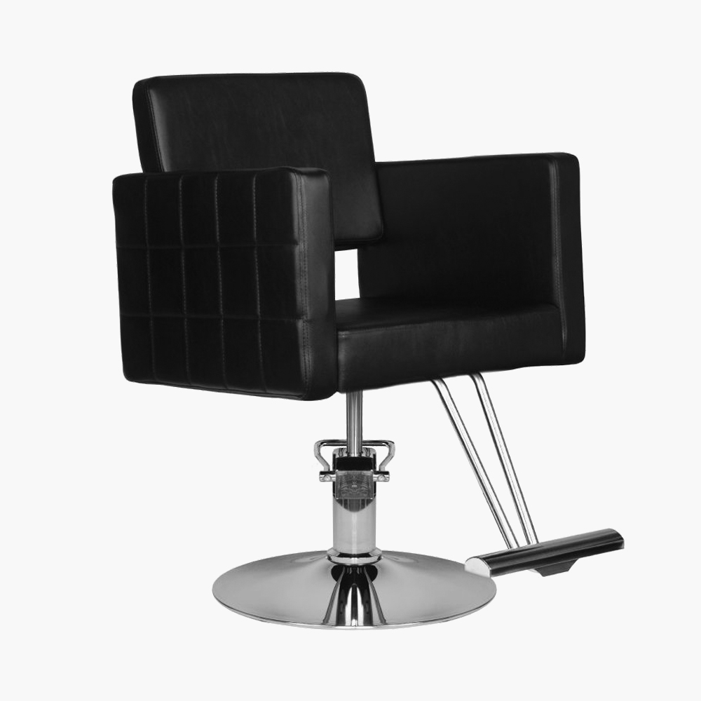 Fauteuil de coiffure noir HS33 Hair System