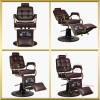 Fauteuil de barbier marron foncé Boss HD Gabbiano Fauteuil de barbier marron foncé Boss HD Gabbiano