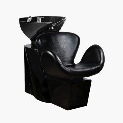 Bac à shampoing noir (cuve noir) Amsterdam Gabbiano