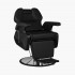 Fauteuil de barbier noir New York Hair System