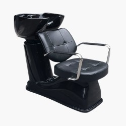 Bac à shampoing noir (cuve noir) Vigo Gabbiano