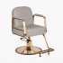 Fauteuil de coiffure beige-gold Acri Gabbiano