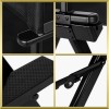 Chaise de maquillage aluminium Noir Qainzo Chaise de maquillage aluminium Noir Qainzo