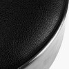 Tabouret de coiffure Noir-Silver M-1639 Qainzo