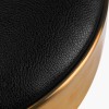 Tabouret de coiffure Noir-Gold M-1640 Qainzo