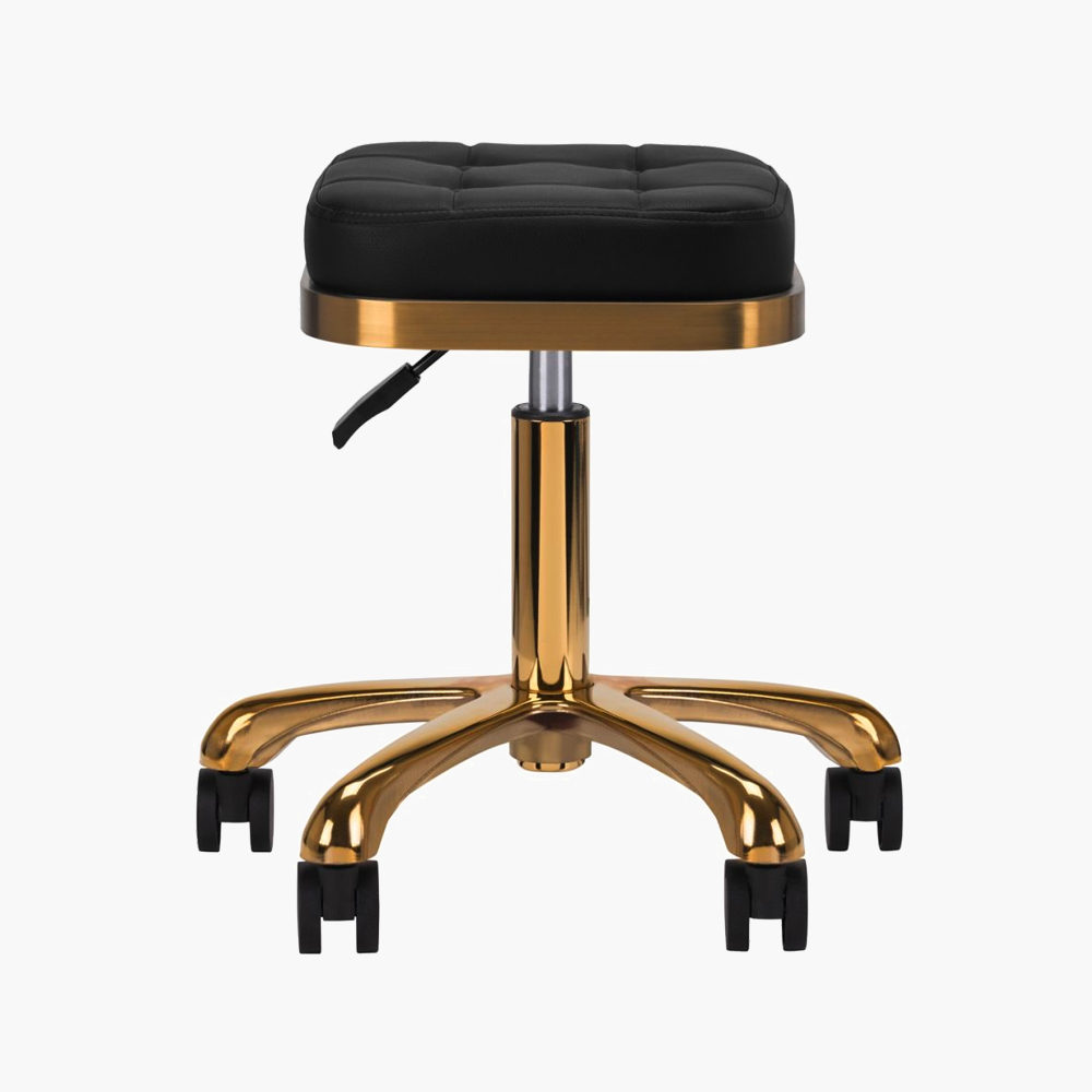 Tabouret de coiffure Noir-Gold M-1645 Qainzo