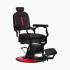 Fauteuil de barbier noir Diego Gabbiano