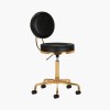 Tabouret de coiffure / cosmetique Noir-Gold H5 Qainzo Tabouret de coiffure / cosmetique Noir-Gold H5 Qainzo