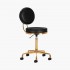 Tabouret de coiffure / cosmetique Noir-Gold H5 Qainzo