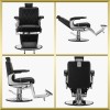 Fauteuil de barbier Noir BM88066 Hair System
