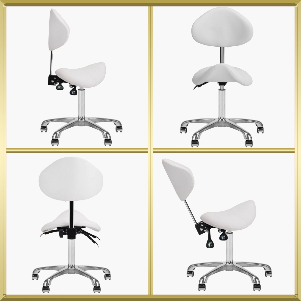 Tabouret de coiffure Blanc 1004 Giovanni