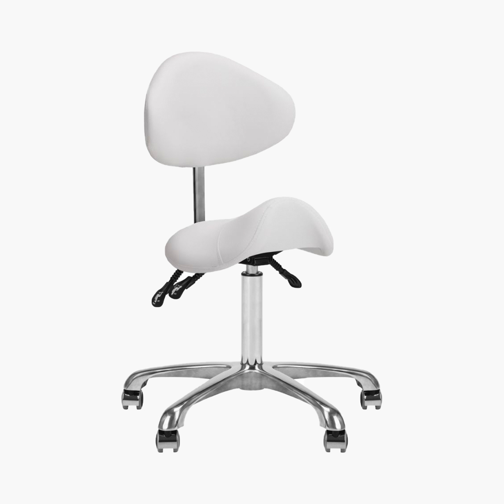 Tabouret de coiffure Blanc 1004 Giovanni