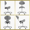 Tabouret de coiffure Gris 1004 Giovanni Tabouret de coiffure Gris 1004 Giovanni