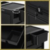 Table de service noir 68C Gabbiano Table de service noir 68C Gabbiano