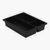 Table de service noir 68C Gabbiano Table de service noir 68C Gabbiano