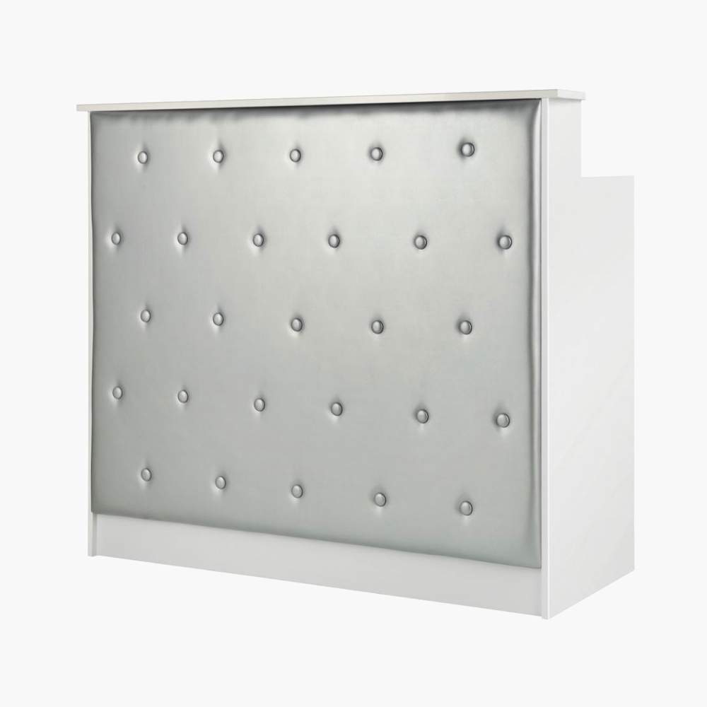 Meuble de caisse et réception blanc-grise G26S Gabbiano Meuble de caisse et réception blanc-grise G26S Gabbiano