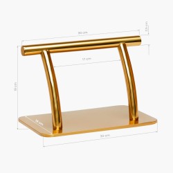 Repose-pieds pour coiffure Gold L005S Gabbiano Repose-pieds pour coiffure Gold L005S Gabbiano