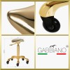 Tabouret de coiffure Gold Roll Speed Gabbiano