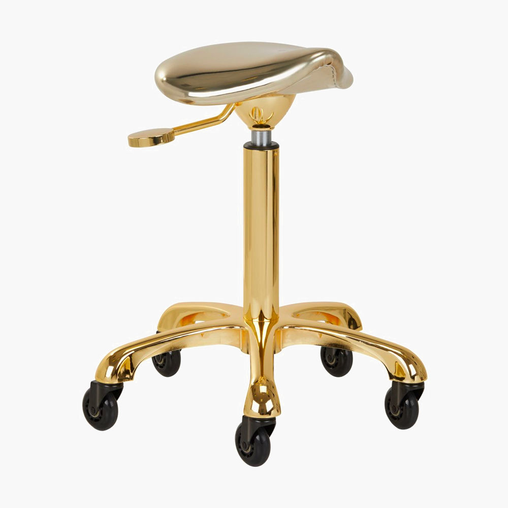 Tabouret de coiffure Gold Roll Speed Gabbiano