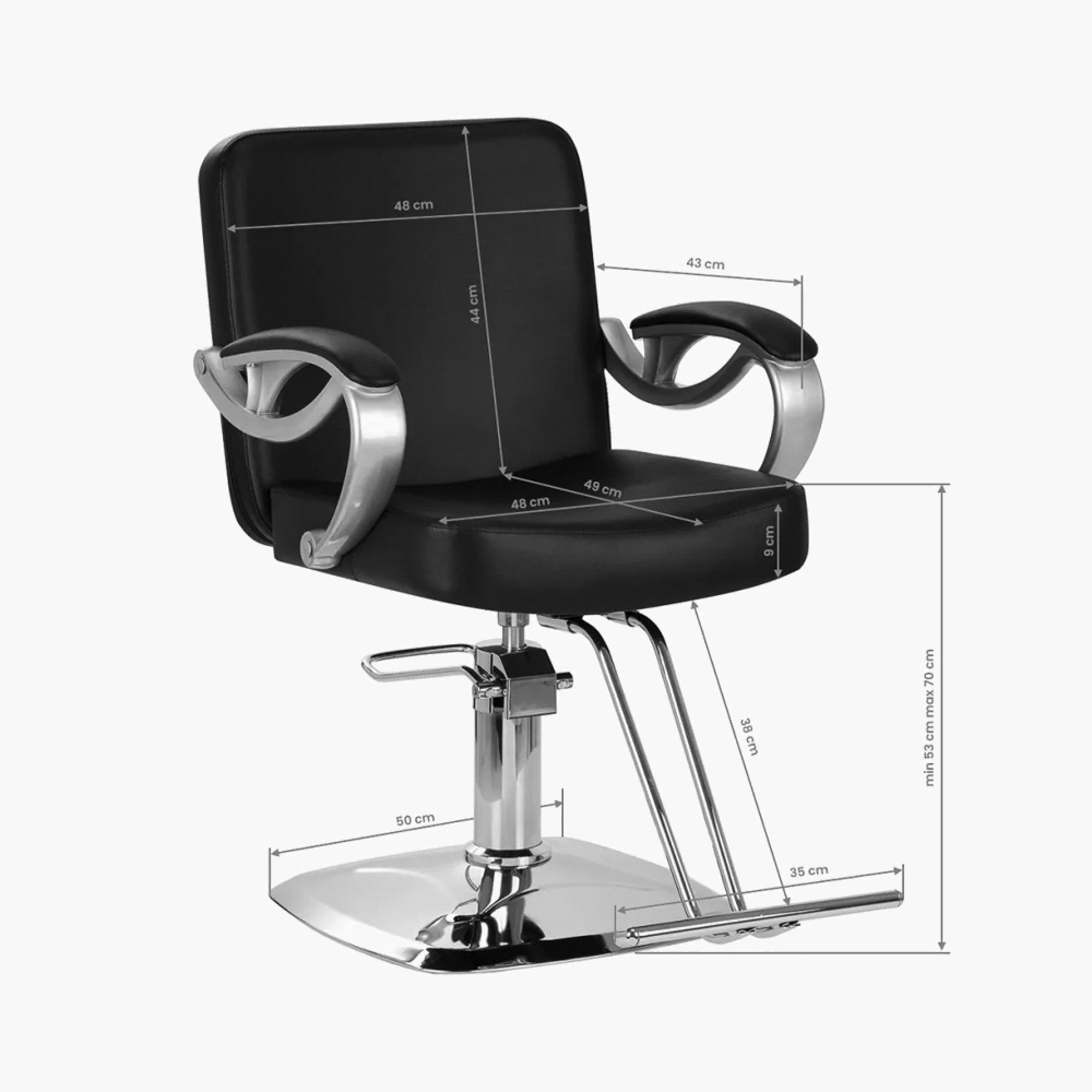 Fauteuil De Salon De Coiffure Miniature 1:6 Fait Main - Avec Miroir Et Plantes - Pour Maison De Poupée