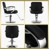 Fauteuil de coiffure noir ZA31 Hair System