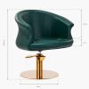 Fauteuil de coiffure vert-gold Wersal Gabbiano Fauteuil de coiffure vert-gold Wersal Gabbiano