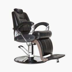 Fauteuil de barbier Kingston Noir Jacques Seban