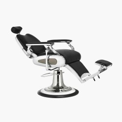 Fauteuil de barbier Milwaukee Marron Vieilli Jacques Seban