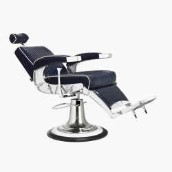 Fauteuil de barbier Mustang Bleu Jacques Seban