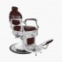 Fauteuil de barbier Baron Marron Jacques Seban