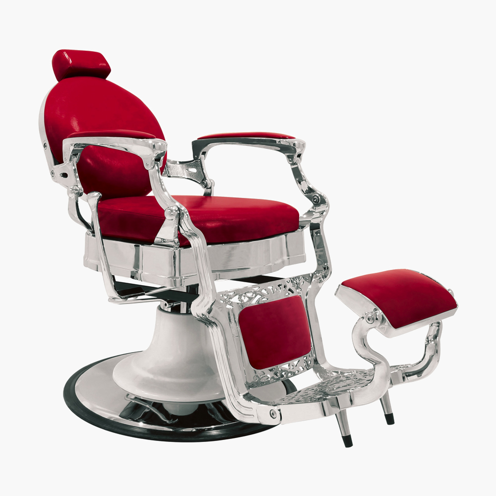 Fauteuil de barbier Baron Rouge Jacques Seban