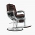 Fauteuil de barbier Gentleman Marron Jacques Seban
