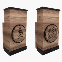 Meuble de caisse et réception BNK6464 Hazar Qainzo