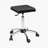 Tabouret de coiffure square Noir Jacques Seban