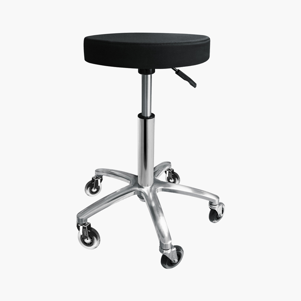 Tabouret de coiffure roll'in Noir Jacques Seban